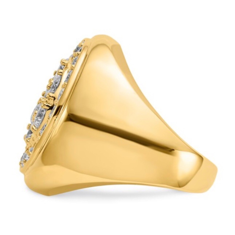 14k Men’s Diamond Ring 2.94cts - Picture 3 of 6